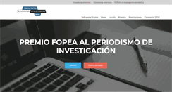 Desktop Screenshot of premiofopea.com
